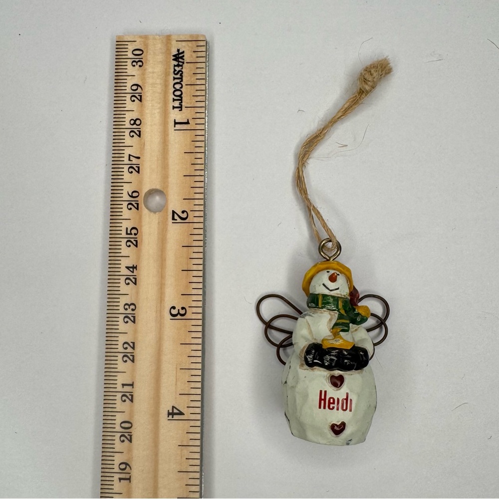 Lot of 3 HEIDI Personalized Christmas Ornaments - Picture 12 of 13